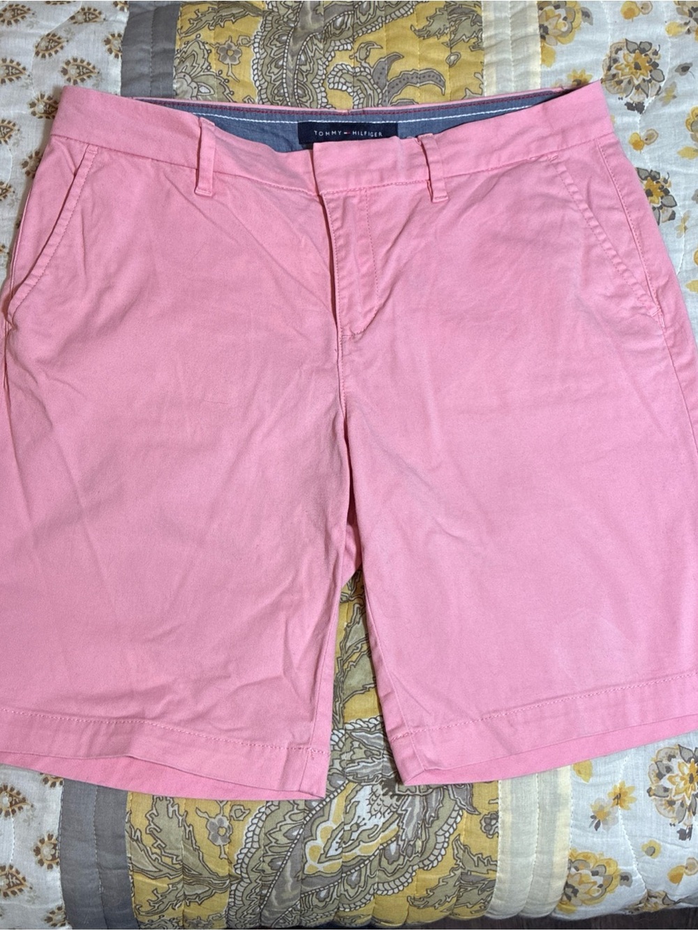 Tommy Hilfiger Pink Women's Chino Bermuda Shorts